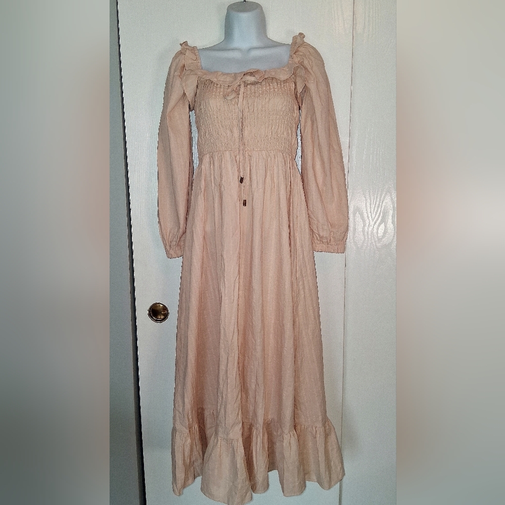 R. Vivimos, Peasant Dress, Sz M 8-10